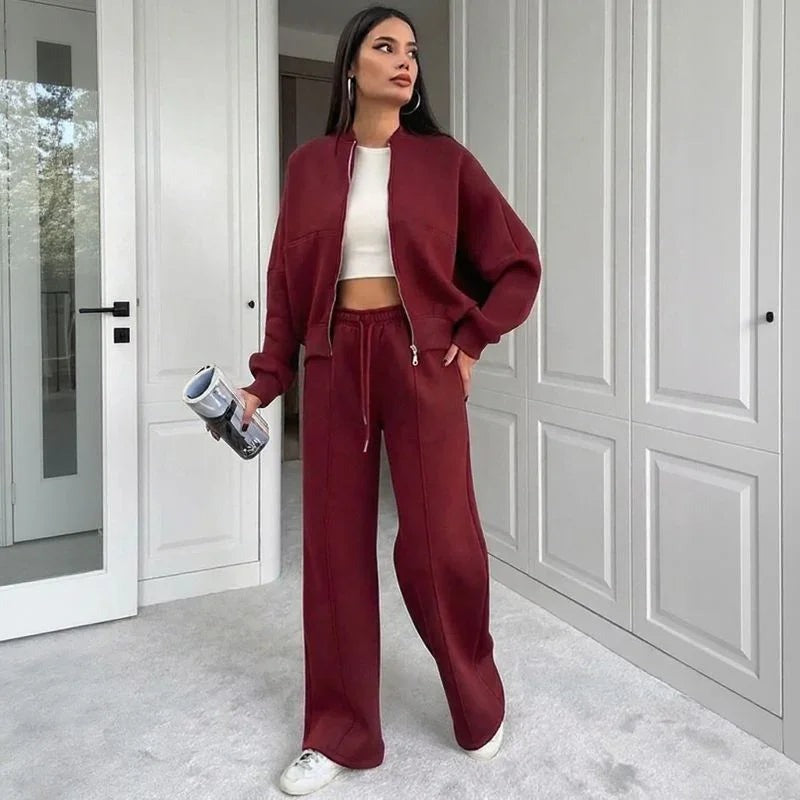 Conjunto Naomi em Moletom Premium com Jaqueta