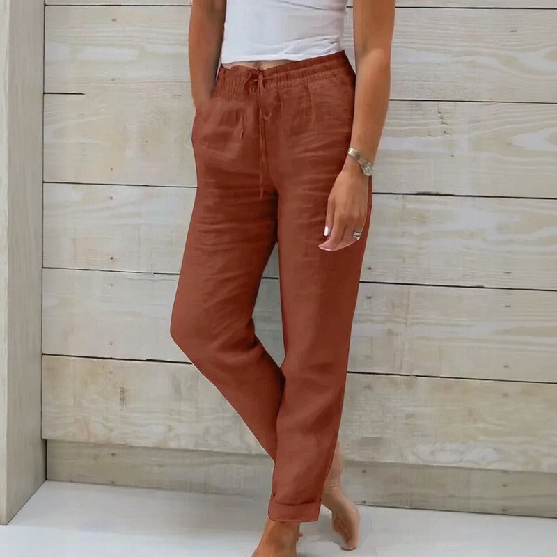 Calça Cagliari Marrom + Verde