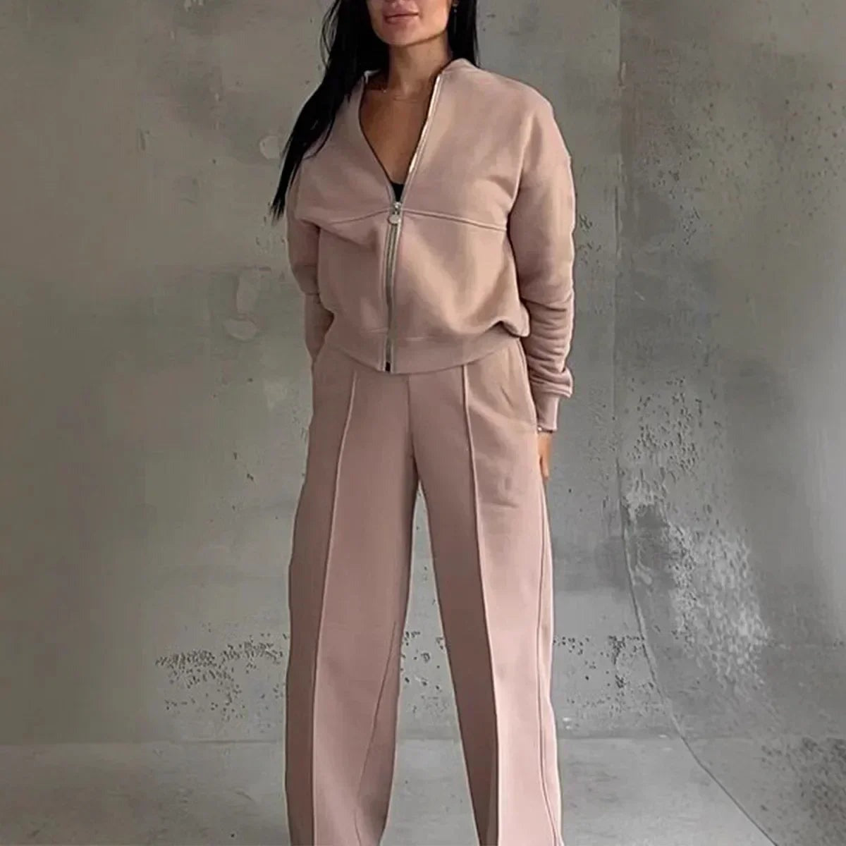 Conjunto Naomi em Moletom Premium com Jaqueta
