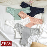 Kit 5 Calcinhas Comfort Belt® Originais - 100% Algodão