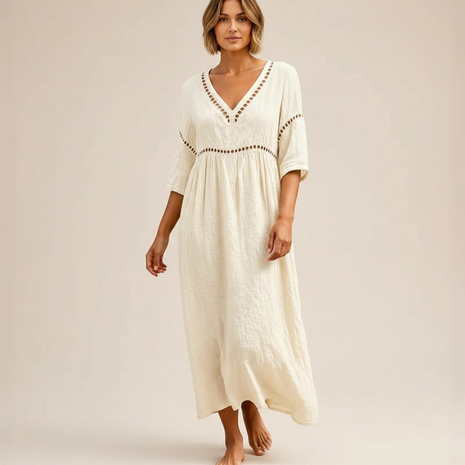 Vestido Almare com Leveza Natural e Conforto Absoluto