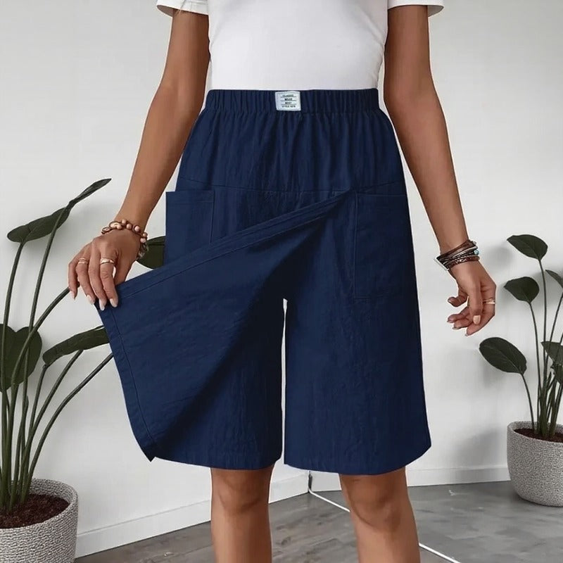 Shorts Saia Celenne Azul