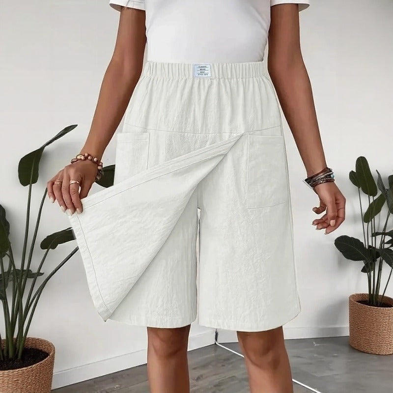 Shorts Saia Celenne Branco