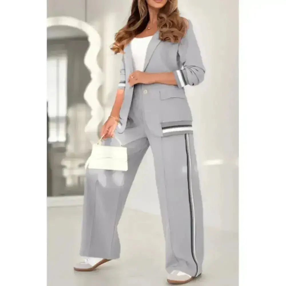 Conjunto Casaquinho e Calça Luiza