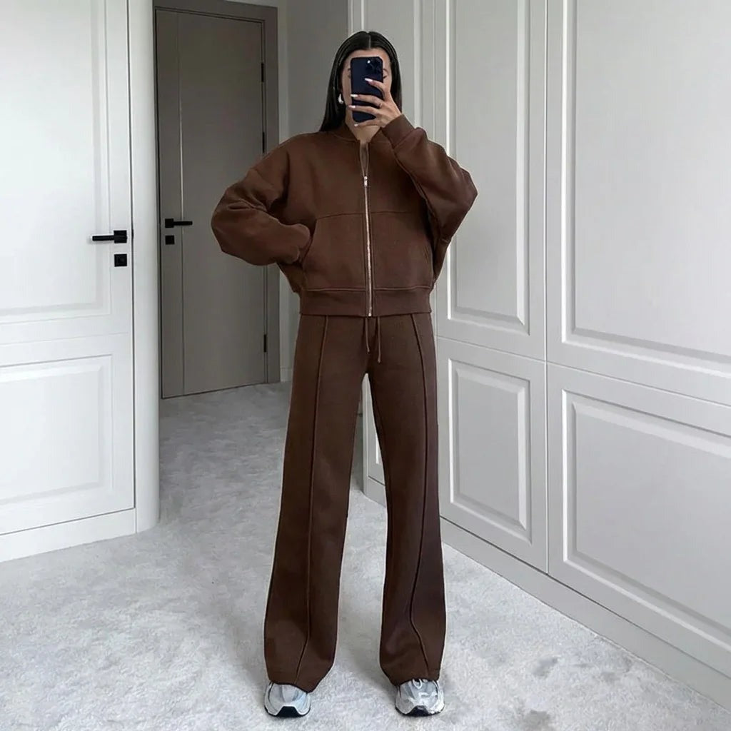 Conjunto Naomi em Moletom Premium com Jaqueta