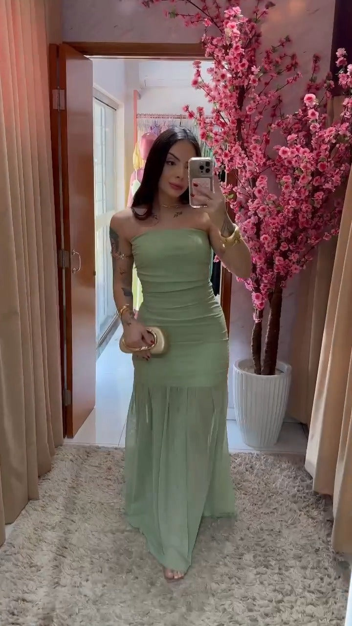 Vestido Longo Tomara Q Caia