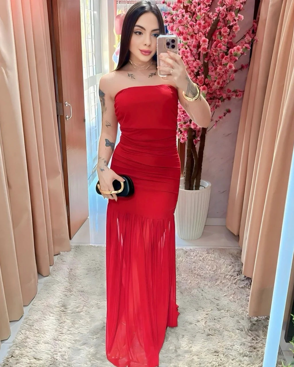 Vestido Longo Tomara Q Caia