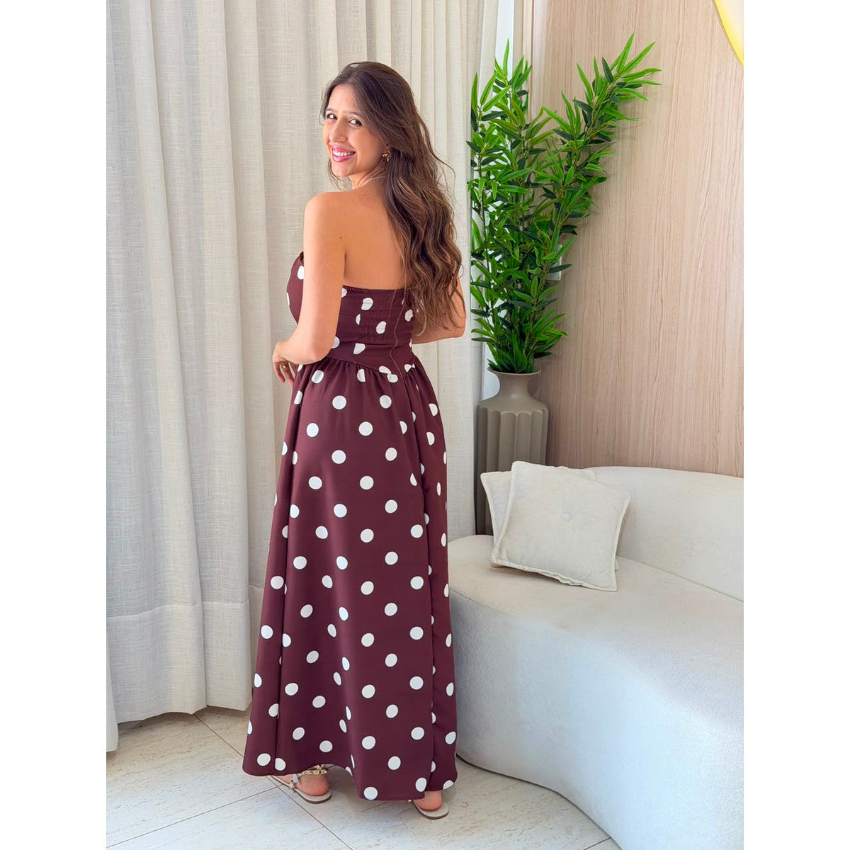 VESTIDO DEBORA CAFÉ