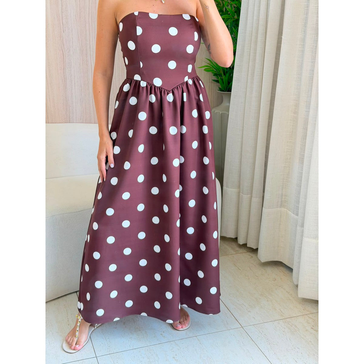VESTIDO DEBORA CAFÉ